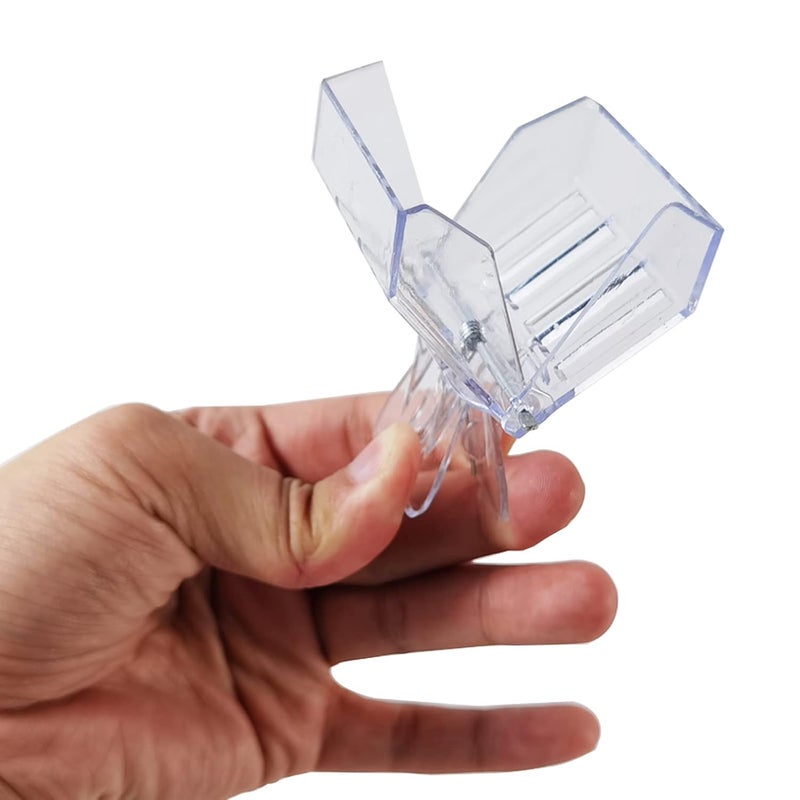 ROYHOO 12 Pieces Bee Queen Clip Plastic Clip Queen Bee Cage Catcher - Image 2