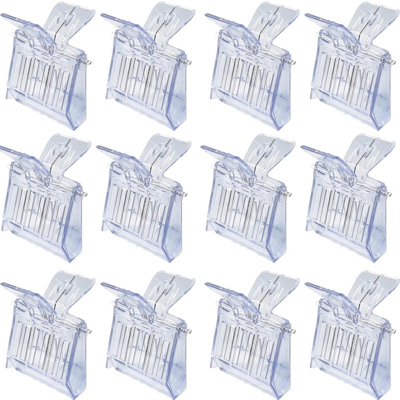 ROYHOO 12 Pieces Bee Queen Clip Plastic Clip Queen Bee Cage Catcher - Image 1