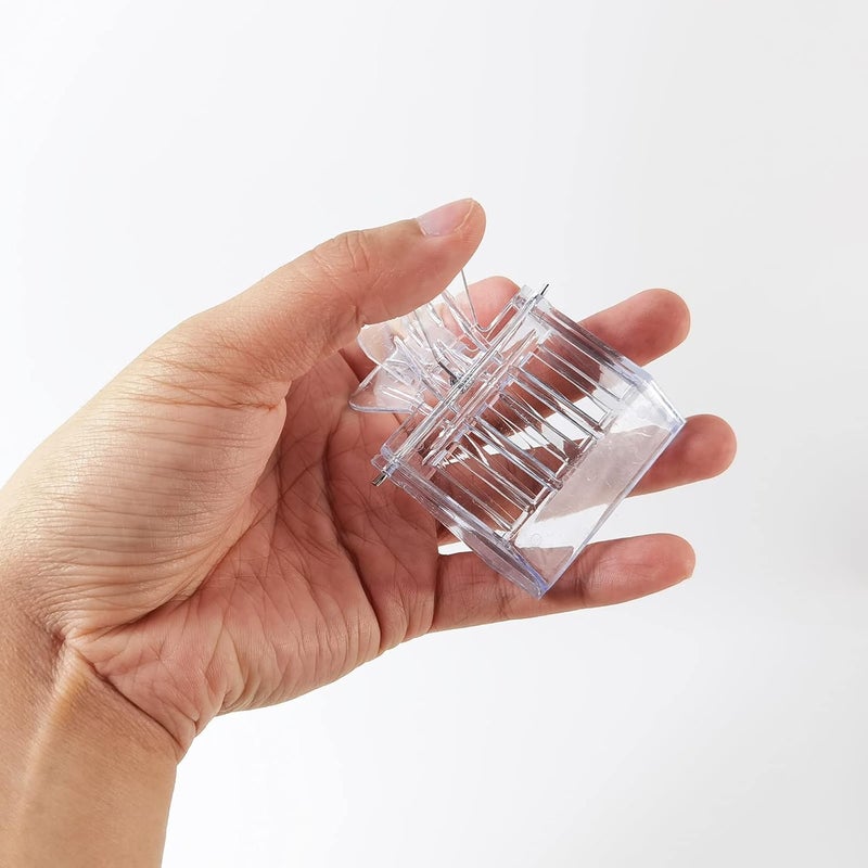 ROYHOO 12 Pieces Bee Queen Clip Plastic Clip Queen Bee Cage Catcher - Image 3
