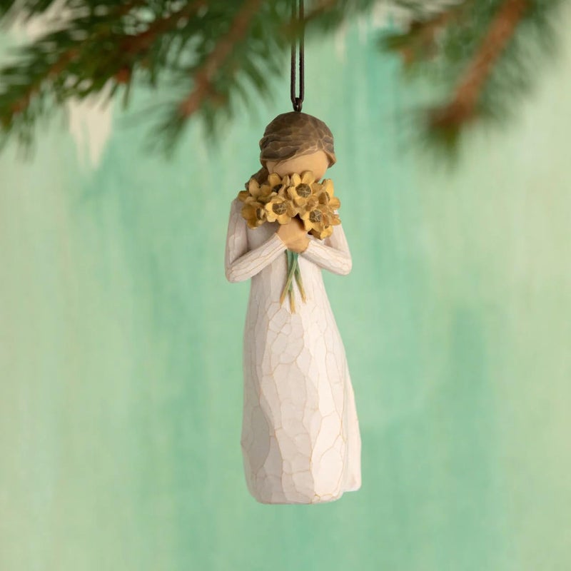 Willow Tree Warm Embrace Ornament  Sculpted Hand-Painted Figure - Image 4