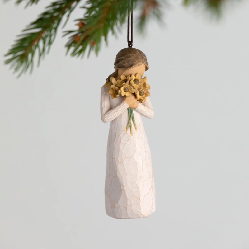 Willow Tree Warm Embrace Ornament  Sculpted Hand-Painted Figure - Image 2