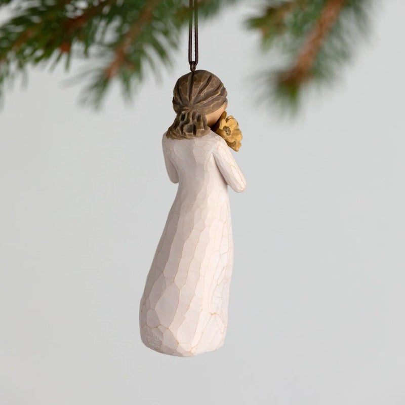 Willow Tree Warm Embrace Ornament  Sculpted Hand-Painted Figure - Image 3