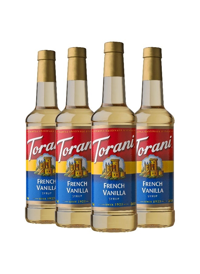 Torani Syrup French Vanilla 254 Ounces Pack of 4 - Image 1