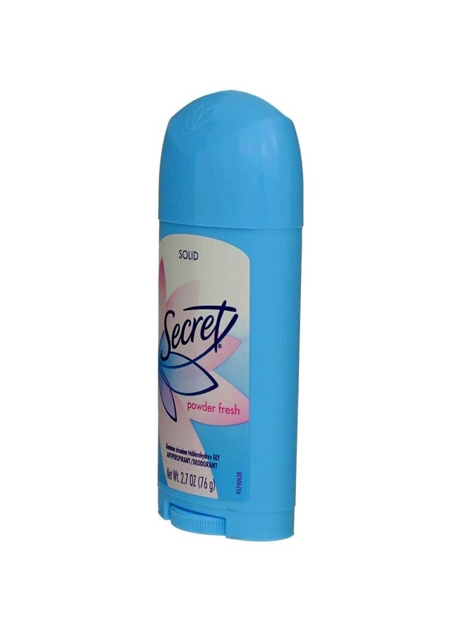 Secret Anti-Perspirant Deodorant Solid Powder Fresh 2.70 oz (Pack of 5) - Image 3