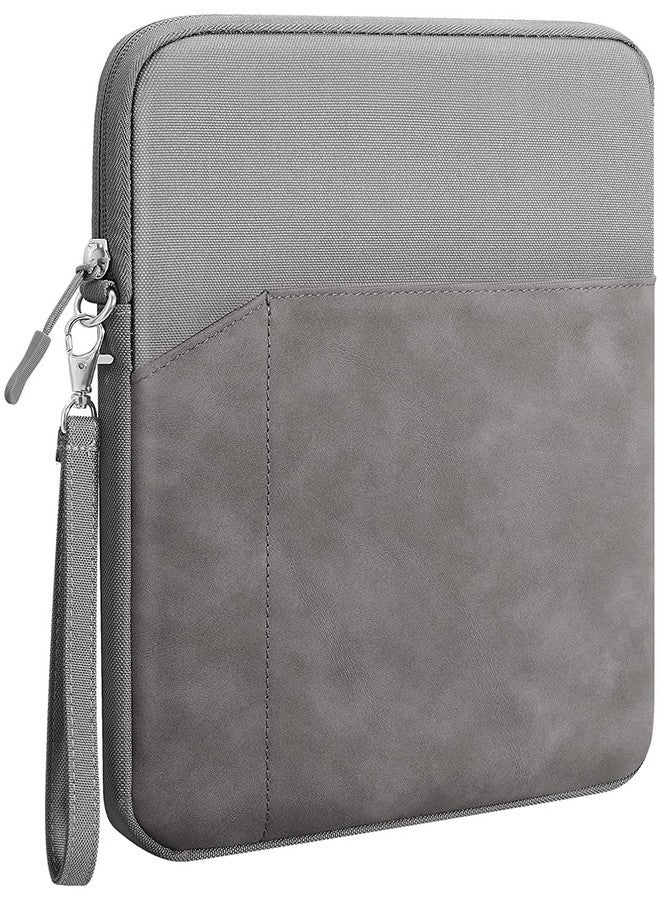 ProElite Polyester Tablet Sleeve Case Cover 12" to 13" for Apple iPad Air 13/Pro 13/Pro 12.9 Samsung Galaxy Tab S7/S8/S9 Plus/S7/S9 FE Plus 12.4", Lenovo Tab P12, Microsoft Surface Pro, Dark Grey - Image 1