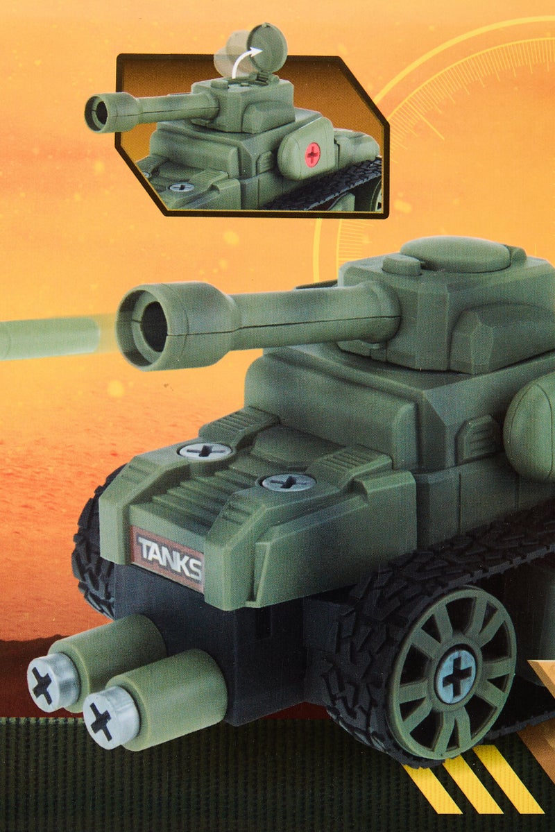 Toi-Toys 15111A مجموعة بناء دبابة عسكرية - Image 5