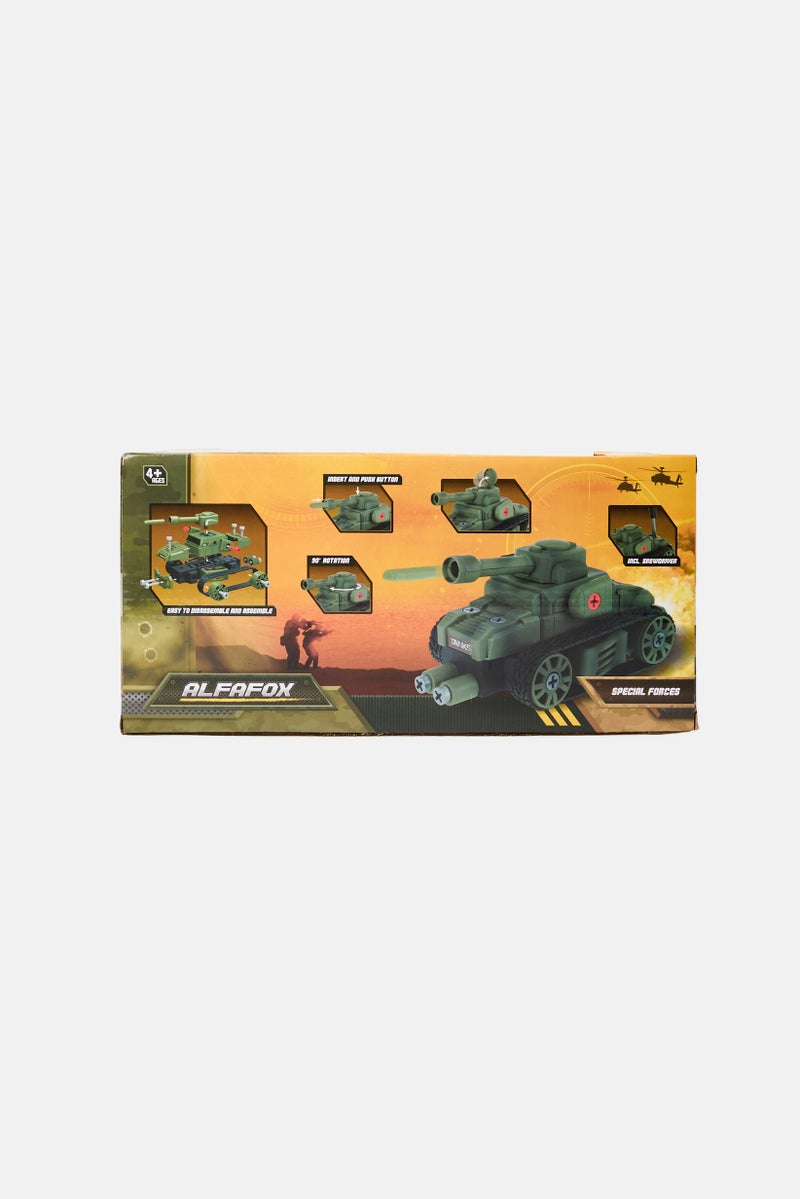 Toi-Toys 15111A مجموعة بناء دبابة عسكرية - Image 2