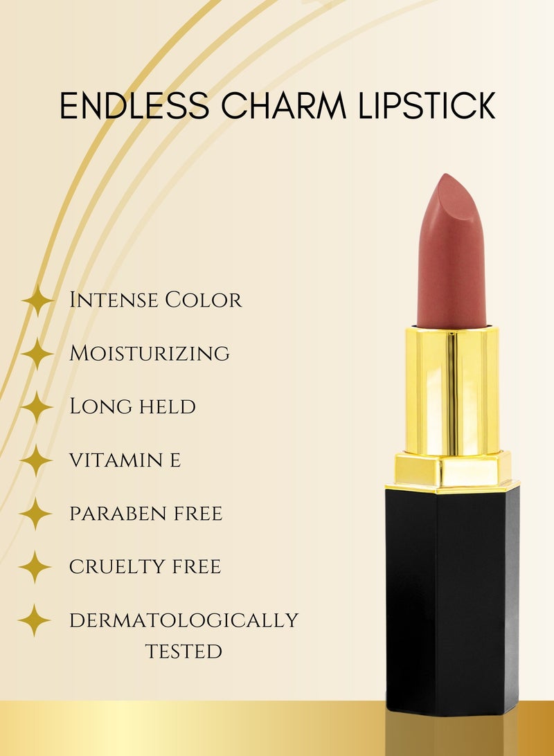 GLOR Glor Endless Charm Lipstick Affogato – Bold Intense Color, Moisturizing Creamy Formula, Perfect Coverage for Luscious Lips All Day  - Image 2