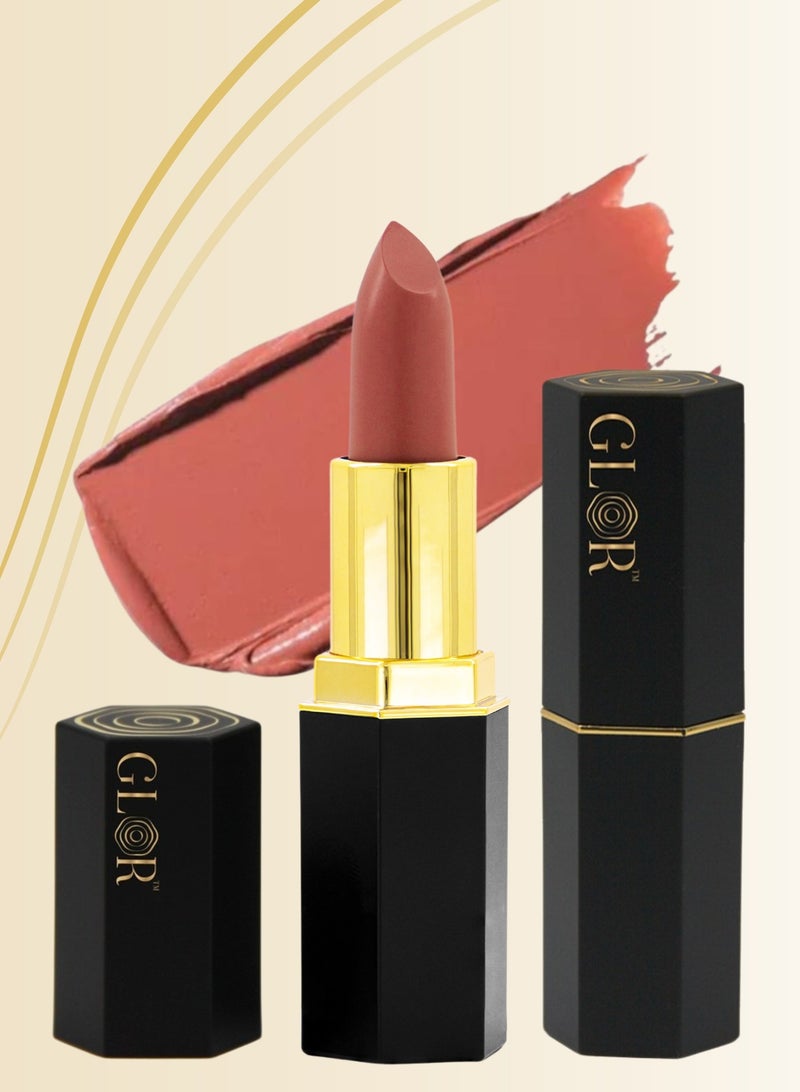 GLOR Glor Endless Charm Lipstick Affogato – Bold Intense Color, Moisturizing Creamy Formula, Perfect Coverage for Luscious Lips All Day  - Image 4