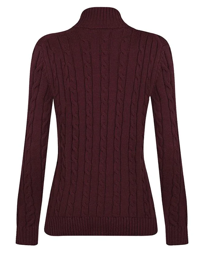 FELIX HARDY Cable Knit Cardigan