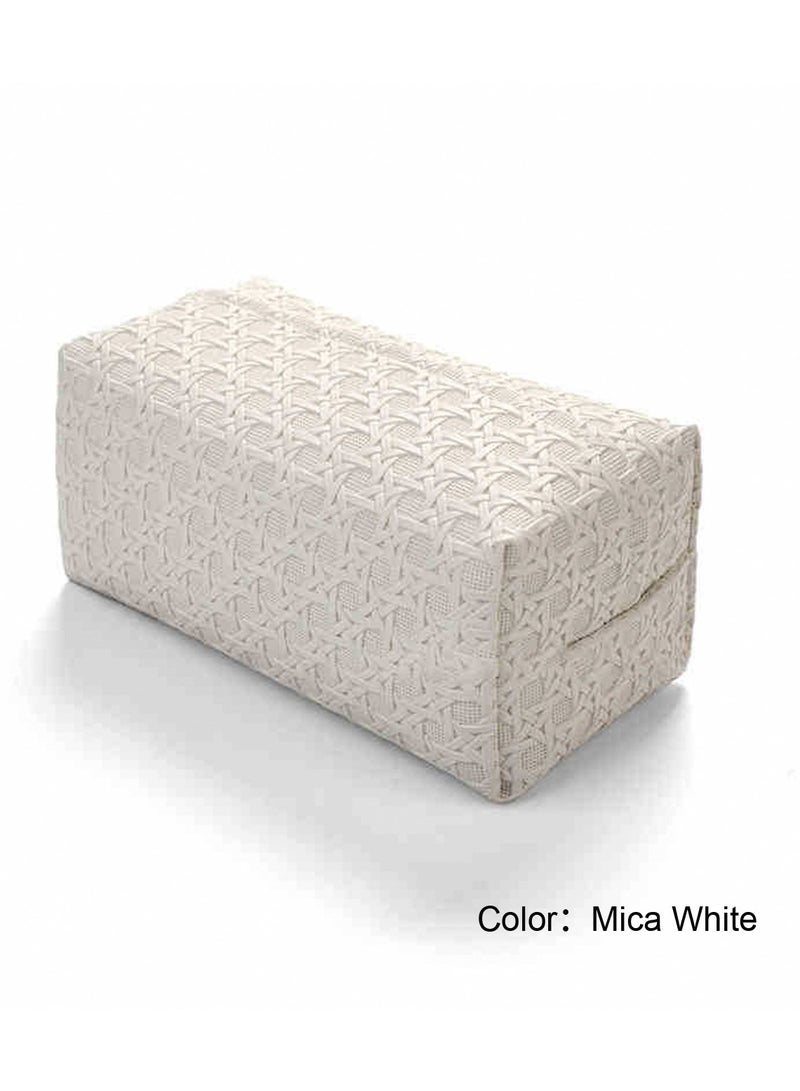 DB Innov. Tissue Box Cover, Waterproof PU Leather Tissue Boxes holder, Vine Woven Pattern Rectangular Tissue Boxes, Living Room Bathroom Vanity Tissue Case, Office Desk Car Tissue Holder, Home Decorations (Five Colors) - Image 1