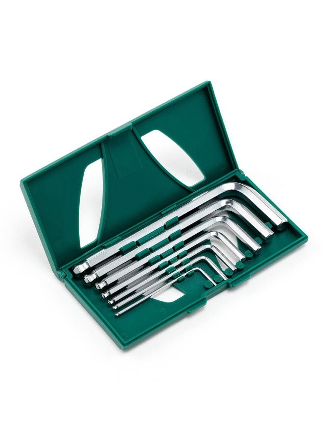 SATA ST09125G 7-Piece Mini Ball Point Hex Key Set - Image 1
