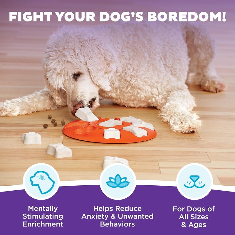 اوتورد هاوند لعبة Nina Ottosson Dog Smart Orange من Outward Hound: لعبة تفاعلية لتنمية مهارات الكلب - Image 2