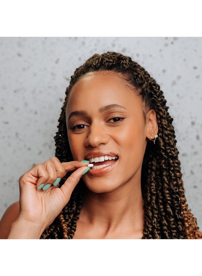 BOKA Travel Size Mouthwash Tablets - Hydroxyapatite, Fluoride/Alcohol Free & Eco-Friendly - Chewable Tablet to Freshen & Kill Bad Breath Quickly, Remineralize Teeth Cleansing - 90 Pack - Image 2