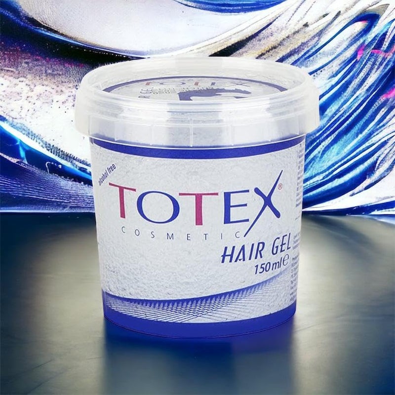 Totex Extra Strong Hair Styling Gel 5.07fl.oz I Extra Strong Hair Gel I Hard and Shiny Effect I Transparent I Clear I Alcohol-Free I 150 ml - Image 5