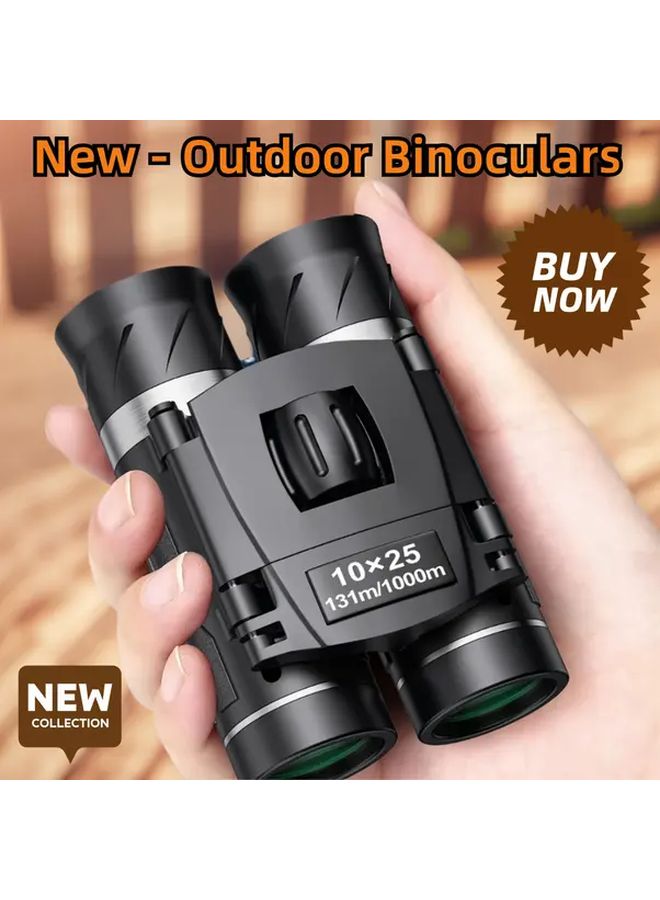 Small Binoculars 10x25 For Outdoor Bird Watching Concerts Sports Events - Image 2