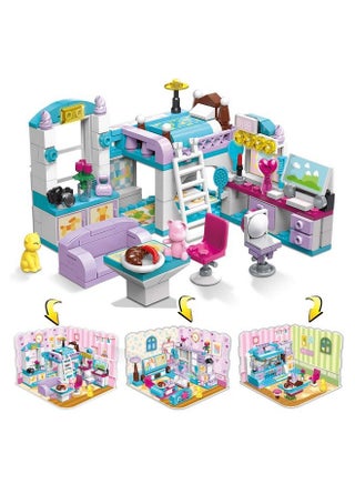 612 Girl Dream Home Building Blocks Kit Educational Toy Build Girl Bedroom Or Living Room Or Kitchen 3 Building Methods (194 Pieces) - pzsku/ZB8046A4E95B095CC9747Z/45/_/1688195066/21f13636-a038-4391-a78d-fe3c4bf8297c