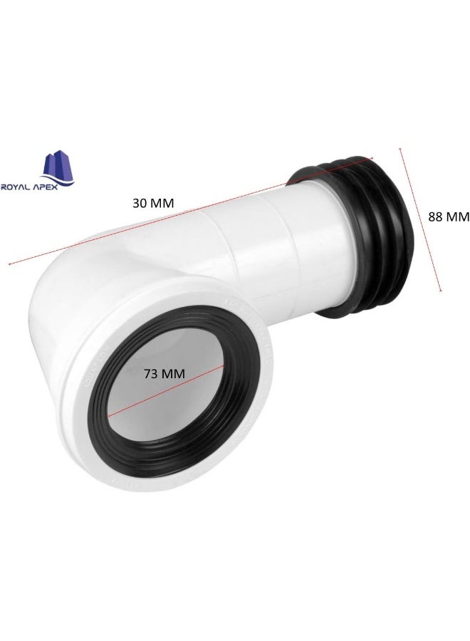 Royal Apex High Quality L Type Wc Connectorpan Connector For Toilet Fittings - Image 2