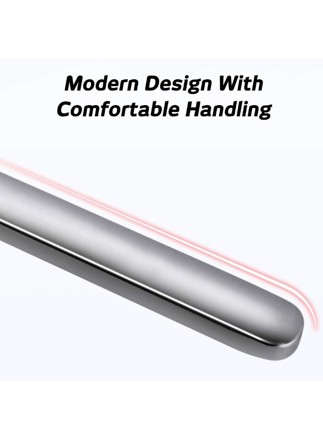 sokany 8 PCS Stainless Steel Espresso Spoons, Mini Teaspoons Set for Coffee British Tea Dessert Cake Ice Cream Cappuccino, 13.46 Cm - Image 4