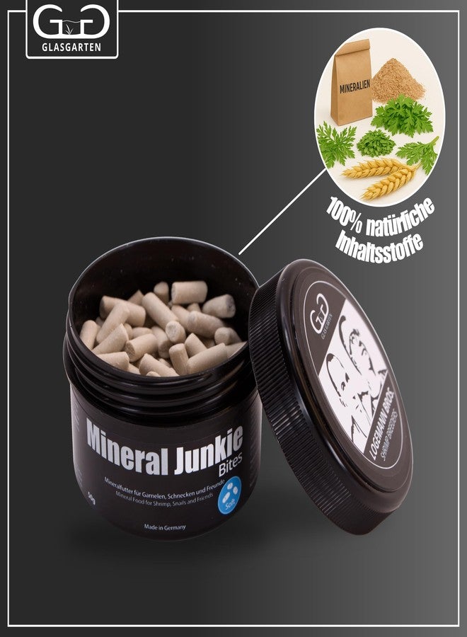 GlasGarten Mineral Junkie Bites (Sticks) for Shrimps, Crayfish, Crabs, Snails (50g) - Image 5