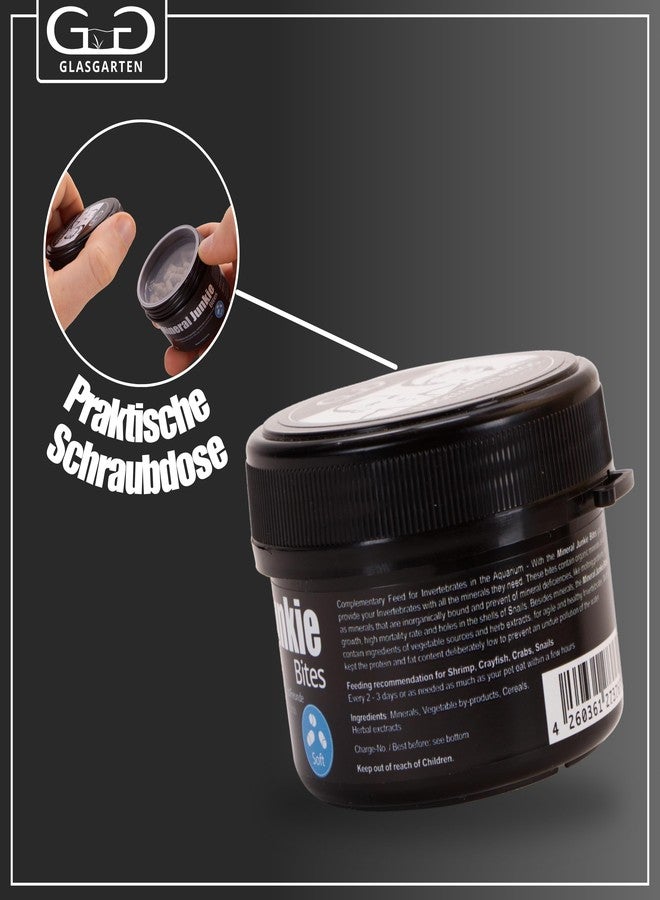 GlasGarten Mineral Junkie Bites (Sticks) for Shrimps, Crayfish, Crabs, Snails (50g) - Image 3