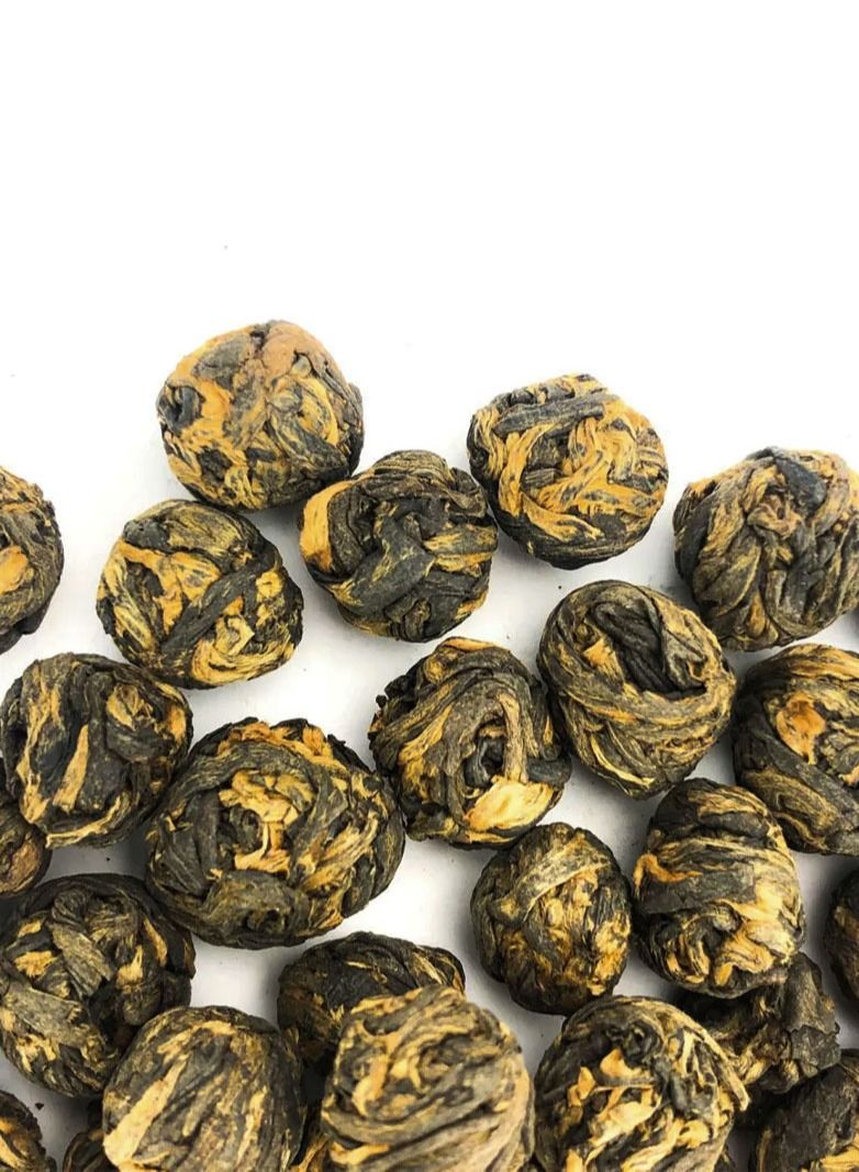 Tealand Black Tea Dragon Pearl Strong Malty Loose Leaf Breakfast Invigorating Aroma - Image 1