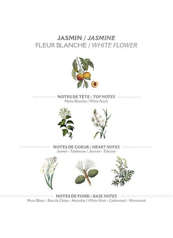 PANIER DES SENS Jasmine Bar Soap With Olive Oil 97% Natural & Made In France 2 Bars 53Oz/150G Each  - Image 3