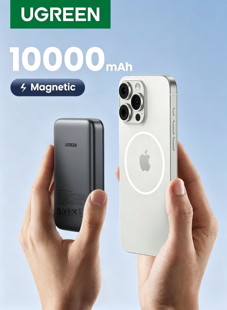 يو جرين بنك الطاقة اللاسلكي المغناطيسي MagSafe شاحن محمول شحن سريع شاحن PD 20W شحن سلكي - Image 1