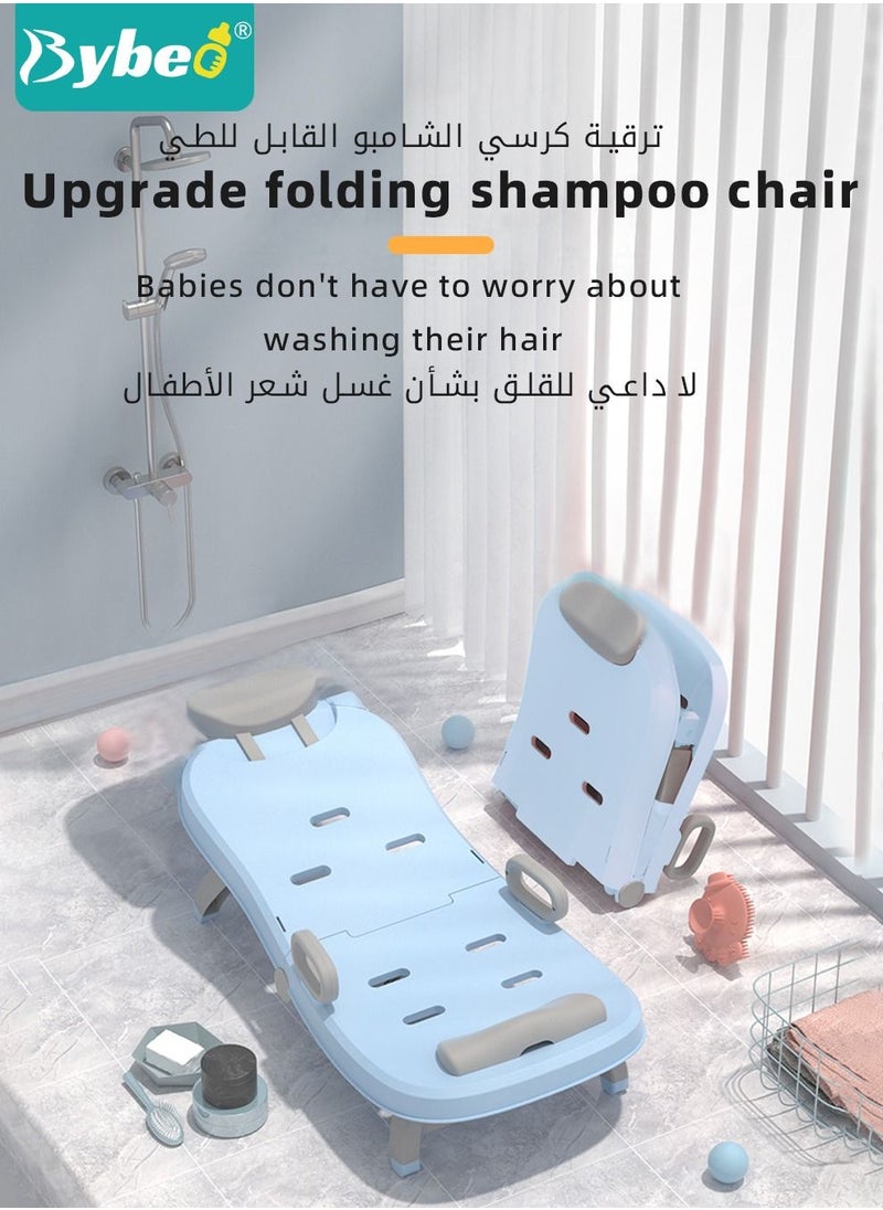 Bybeo - Toddler Head Hair Rinser Salon Chair With Baby Bath Washing Hair Shower Shampoo Cup for Infants Kids - Image 1