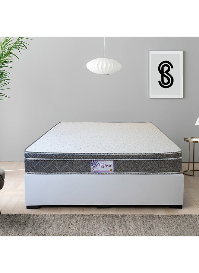 Bed and Mattress Zone Lavender Euro Top Bonnell Spring Mattress 100x190 Single Size  - Image 1