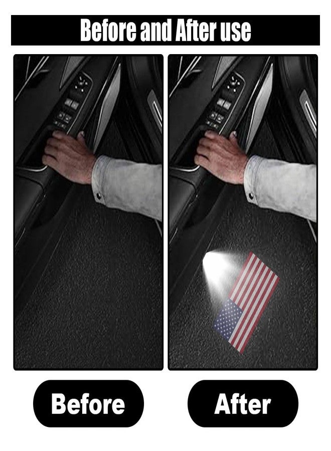 GLSOWEE 2PCS Car Door Lights Logo Projector, Wireless Car Door Logo Light, LED Welcome Courtesy Light Ghost Shadow Projector Lamp, Holeless Magnet Sensor Light Accessories - Image 4