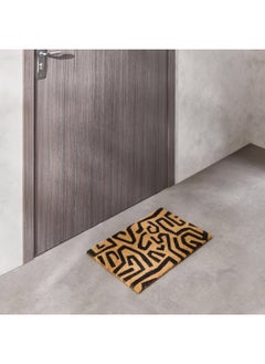 Home Box Curves Printed Coir Doormat with PVC Back 60 x 40 cm  - Image 1