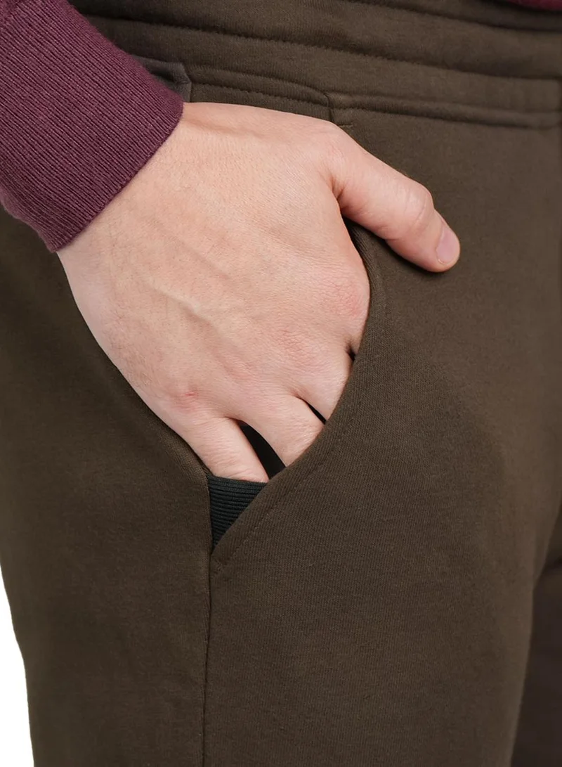 GIORDANO  Men's French Terry Jogger Pants - Slim Fit, Elastic Waist, Comfortable & Stylish for Men | Best Price UAE