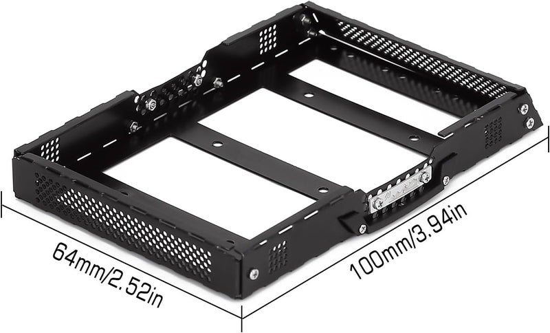 Yurefax Metal Roof Rack for Jeep Wrangler JLU - Image 2