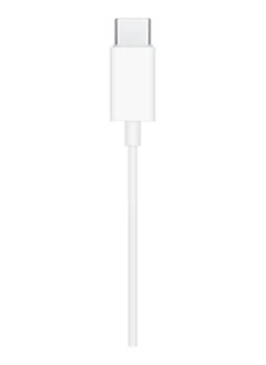 MMG Earpods with USB C Wired Earbuds with Microphone & Volume Control, In-ear Headphones for iPhone 15 Pro Max, iPad Pro/Air, Samsung (White)  - Image 5