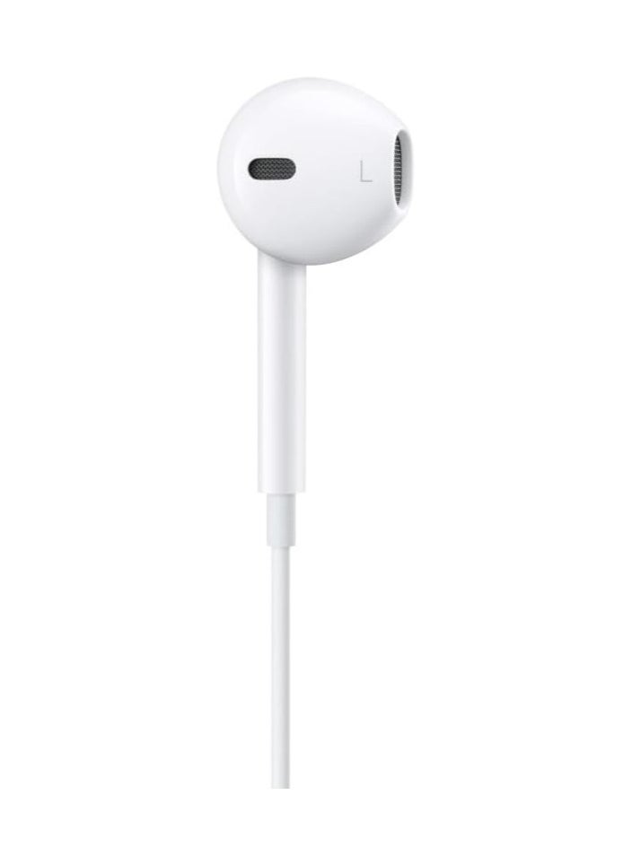 MMG - EarBuds with USB C Wired Earbuds with Microphone & Volume Control, In-ear Headphones for iPhone 15 Pro Max, iPad Pro/Air, Samsung (White) - Image 1