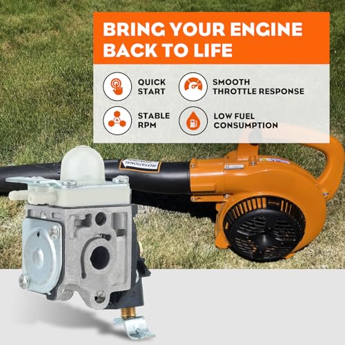 Hipa RB-K106 PB-250LN Carburetor with Repower Kit Spark Plug for Echo Leaf Blower PB250 ES-250 PB-250 PB-250LN Handheld Blower A021003661 Carb - Image 4