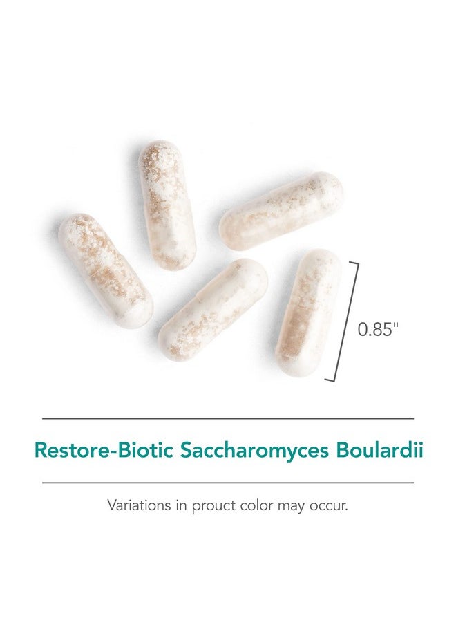Nutricology - Restore Biotic Saccharomyces Boulardii Gi Health Probiotic 60 Vegetarian Capsules - Image 1