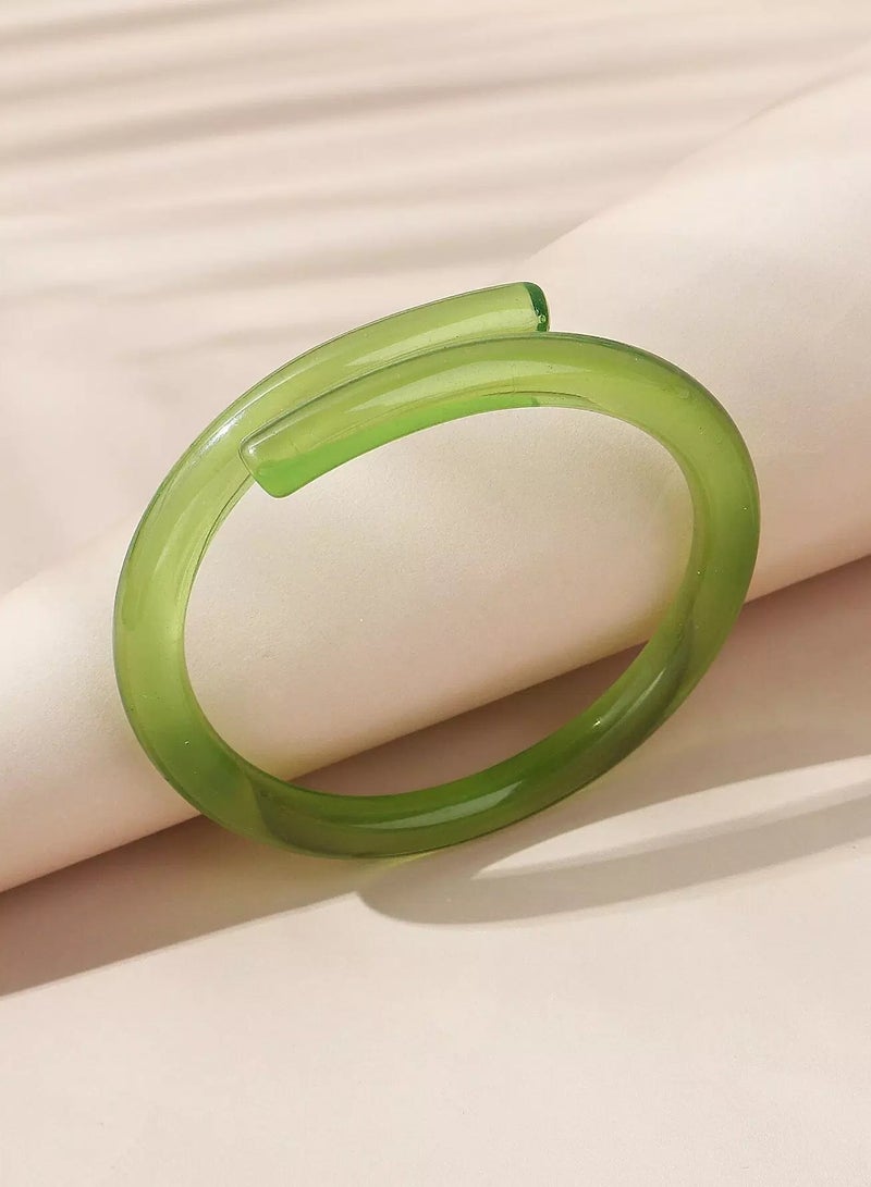 Solid Resin Bangle  - Image 1