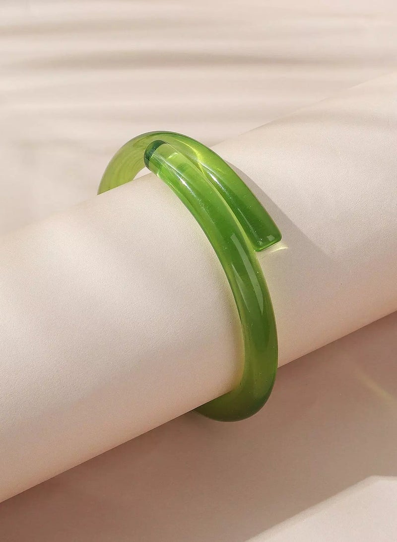 Solid Resin Bangle  - Image 3