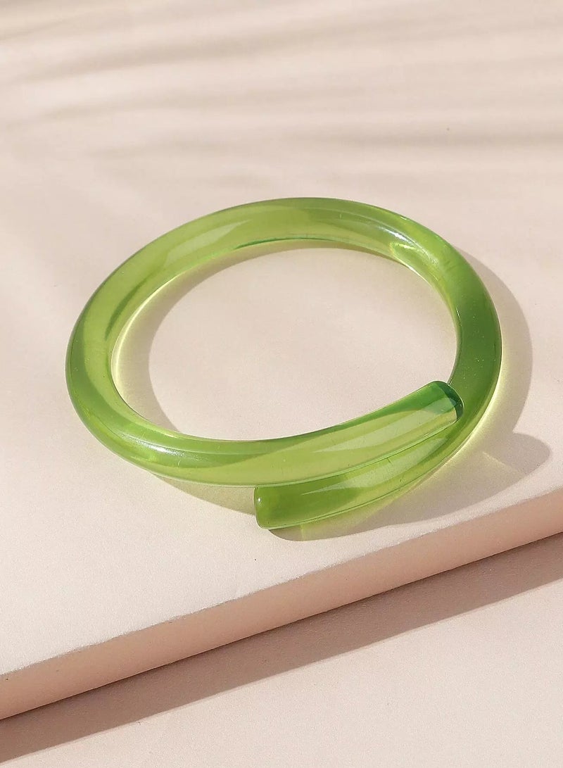 Solid Resin Bangle  - Image 2