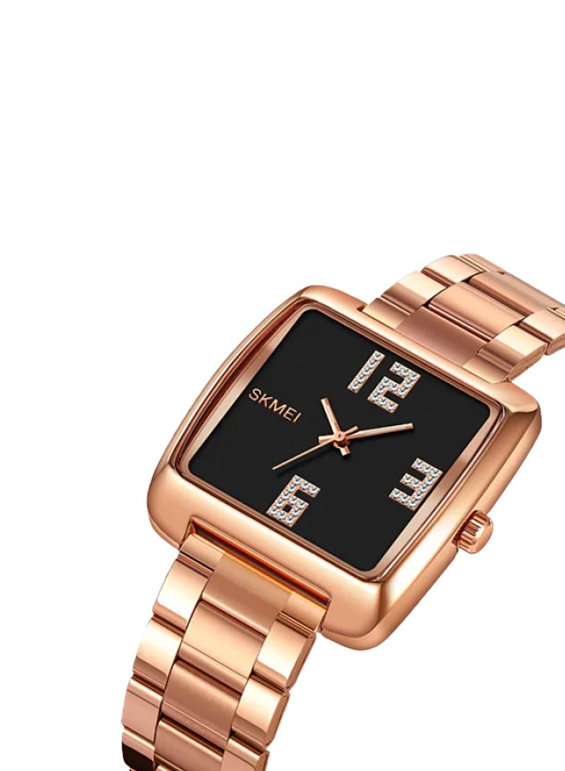 SKMEI Women's Luxury Stainless Steel Wristwatch 30M Waterproof - 2138 - Image 2