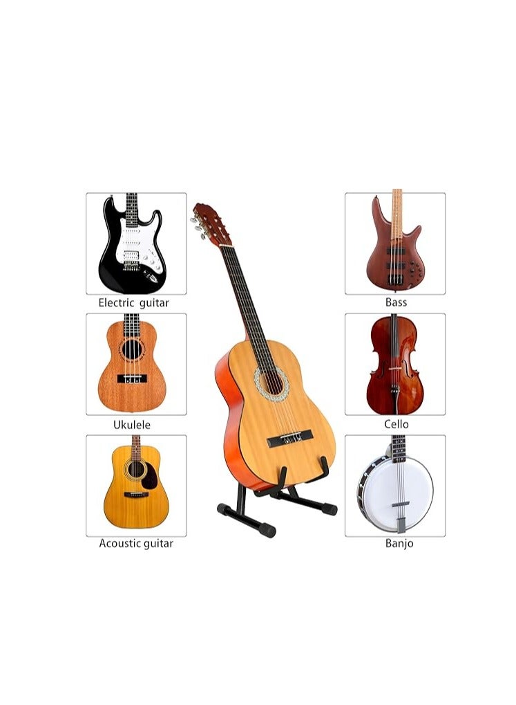 Generic Guitar Stand Folding Universal A frame Stand for All Guitars Acoustic Classic Electric Bass Travel Guitar Stand - Image 2