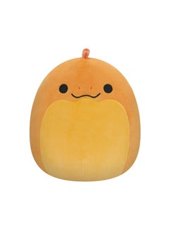Squishmallows 7.5 inch Onel Orange Eel , Officially Licensed Kellytoy Plush Toy, Colorful Soft Toy, Gift for Kids, Girls & Boys Washable Squishy Stuff Toy Multicolor All Age  - Image 1