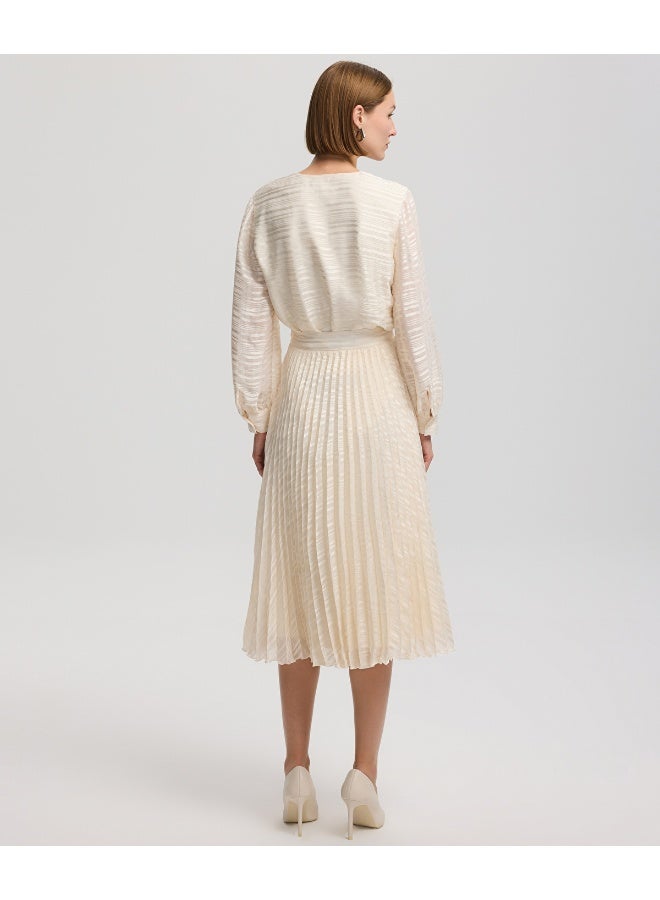 Ipekyol Pleated Midi Skirt - Image 2