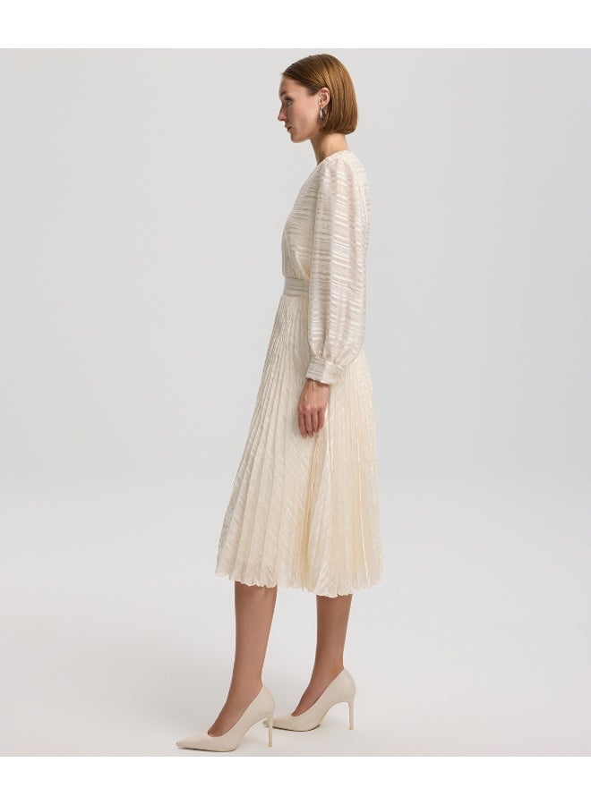 Ipekyol Pleated Midi Skirt - Image 4