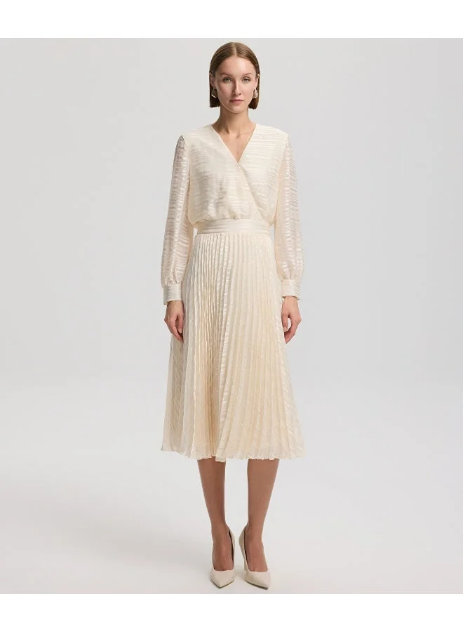 Ipekyol Pleated Midi Skirt