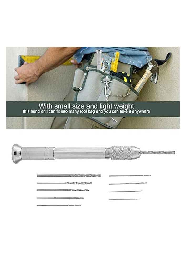 بروماس مثقاب يدوي صغير، مثقاب خفيف الوزن رائع لأداة ثقب لقم الثقب - Image 4