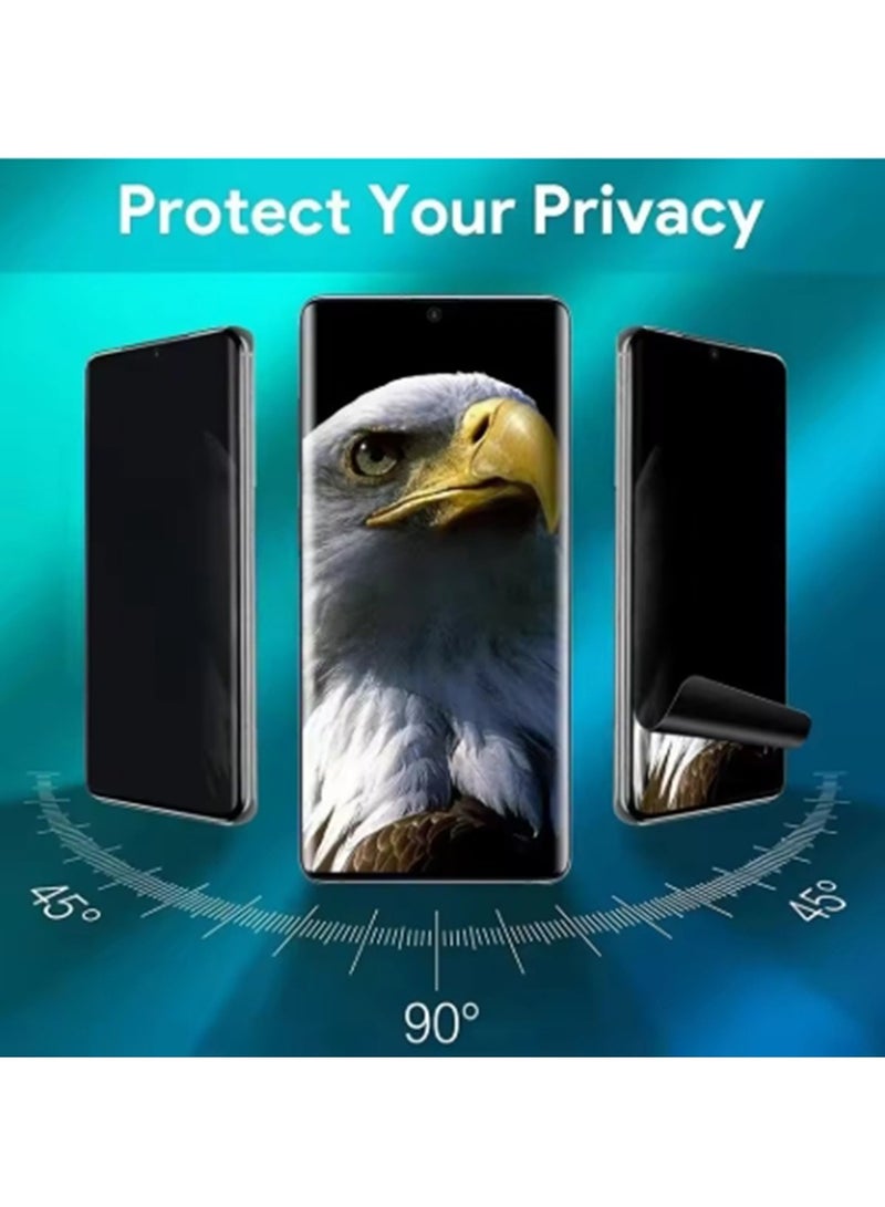 2 in 1 for Xiaomi 15 Ultra 5G Privacy Screen Protector with Camera Lens Film,  Anti-spy Tempered Glass, Anti Scratch Screen Protector Film - Image 2