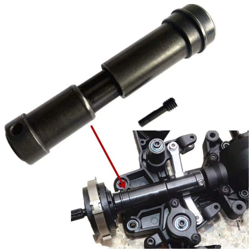 EPTNNASO Harden Steel Center Front Driveshafts Fit Traxxas UDR 8556 Unlimited Desert Racer - Image 1